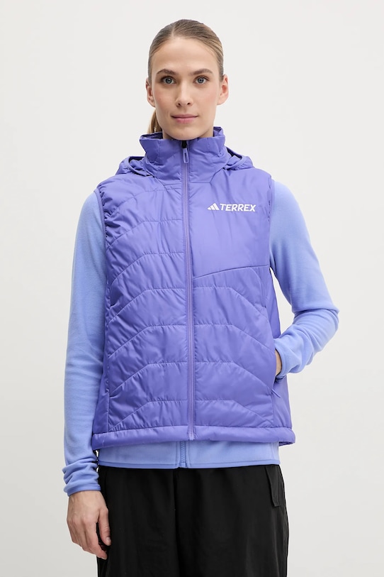 

Жилет Adidas Terrex Multi Climawarm Insulated Hooded, фиолетовый