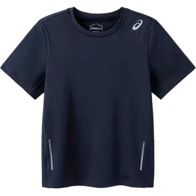 Футболка с круглым вырезом для школьников ASICS, 5003 Navy Blue