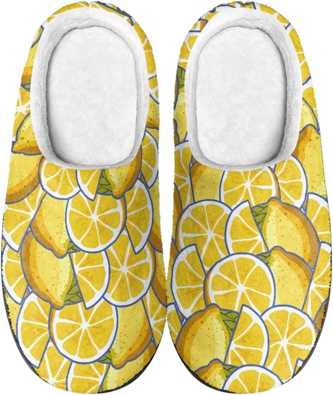 

Мужские и женские нескользящие тапочки, теплые мягкие уютные тапочки из фланели, домашняя обувь для спальни и улицы, размеры 2-12 Zcfygdx, желтый