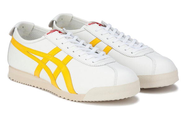 Кроссовки разминочные вверх нм низкие Onitsuka Tiger, белый — фото 4