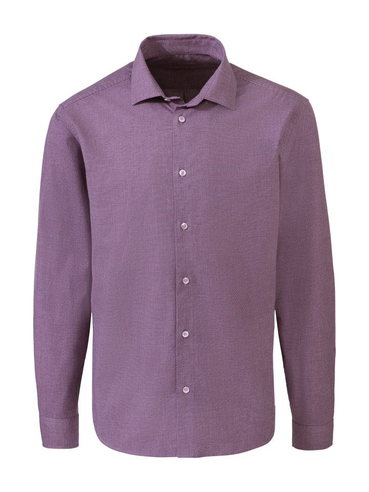 

Рубашка с длинными рукавами цвета баклажана H.I.S