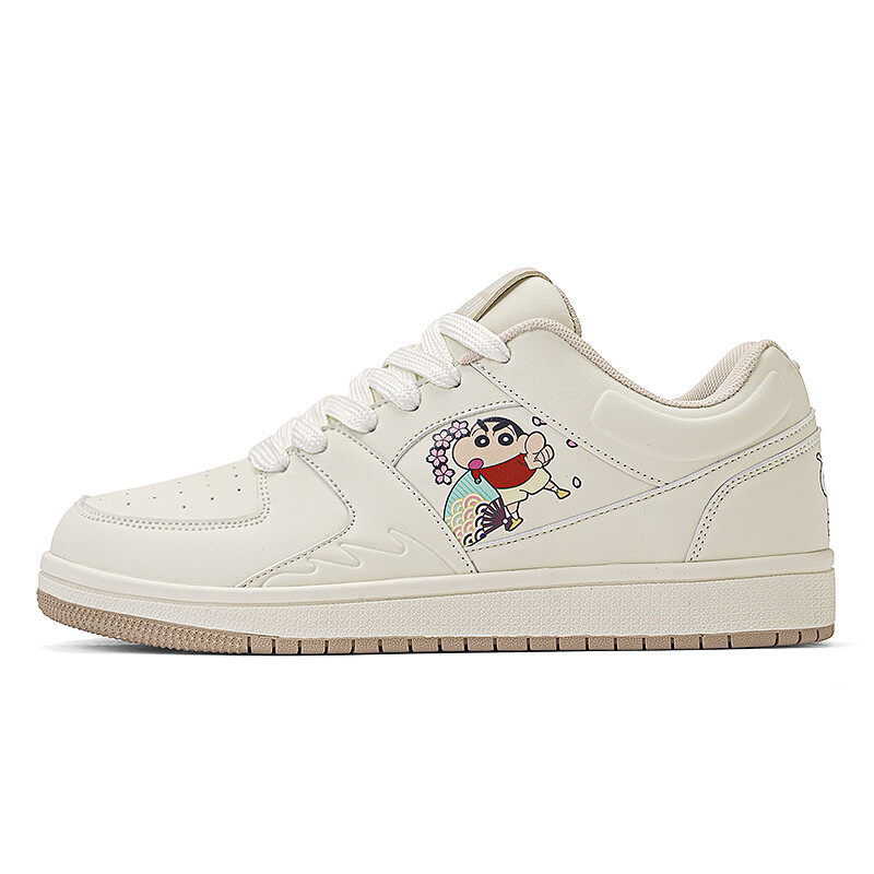

Кроссовки Crayon Shinchan/Crayon Shinchan Skateboarding Shoes Unisex, бежевый/черный