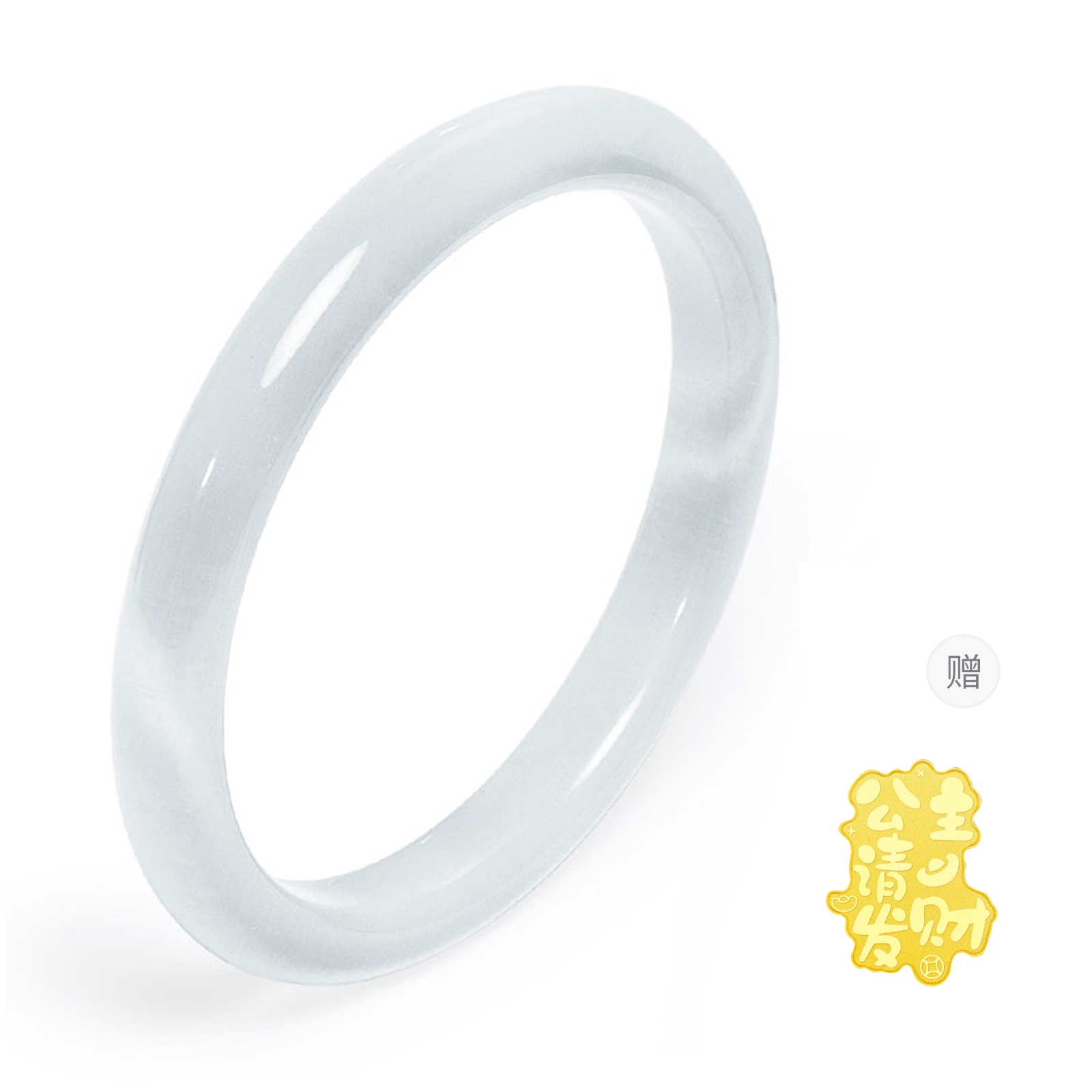 

Браслет из цветной глазури Jodie&Kevin для женщин Jodie＆Kevin, белый