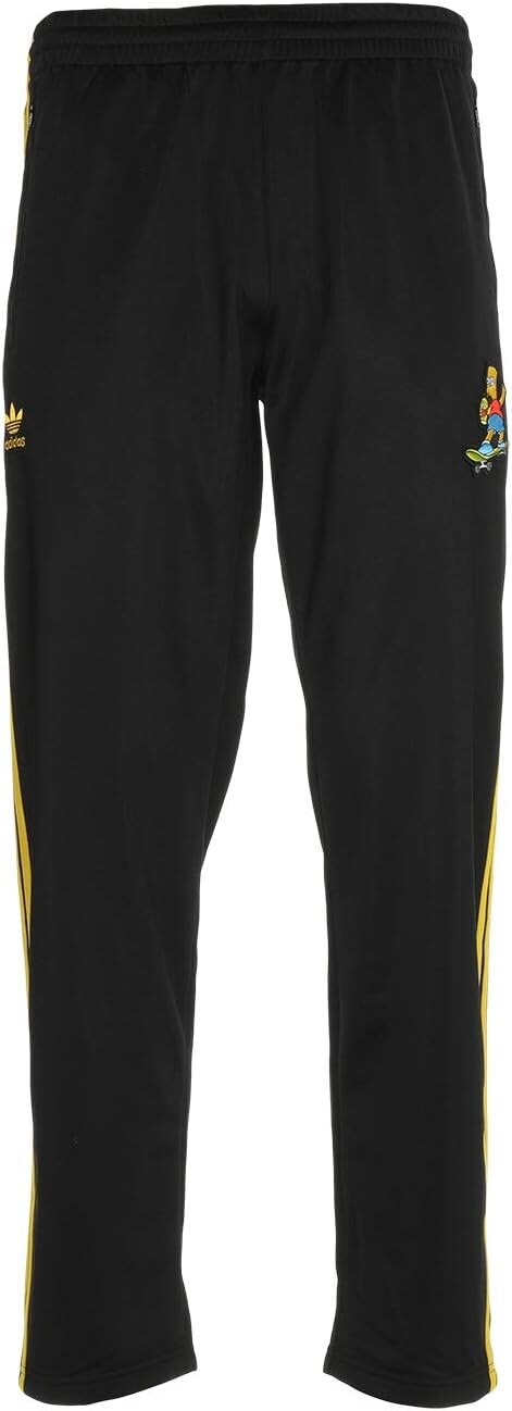 

Брюки adidas Originals Simpsons Firebird Trackpants, цвет Black/Superyellow