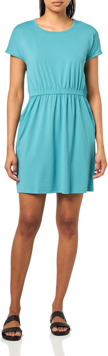 

Columbia Womens Chill River платье с коротким рукавом, Teal