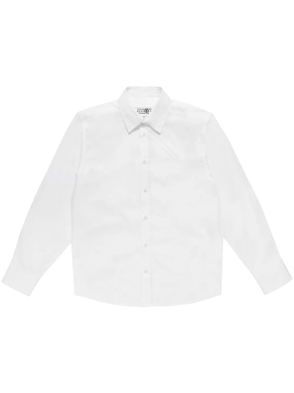 

Рубашка с длинными рукавами MM6 Maison Margiela, белый