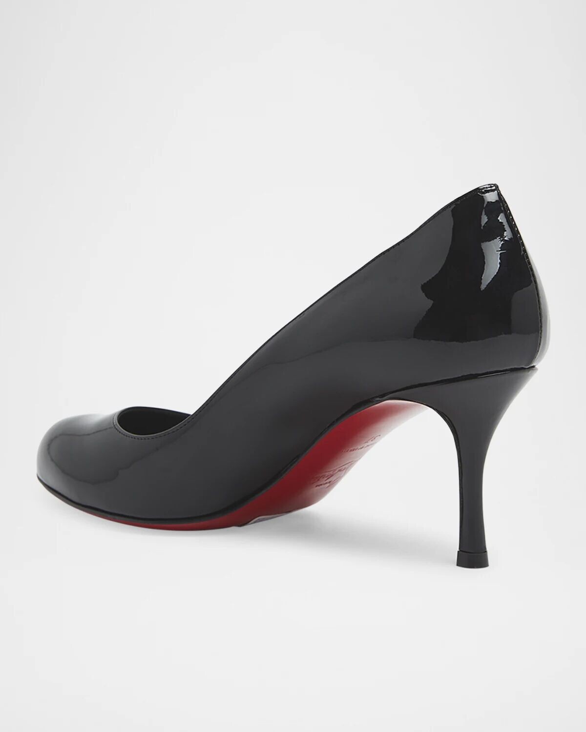 Туфли Dolly с лакированной красной подошвой Christian Louboutin, черный — фото 2
