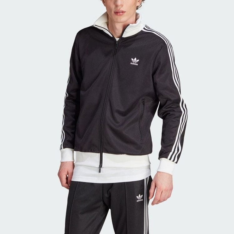 Adidas Originals Классическая куртка в стиле адидас, Black — фото 4