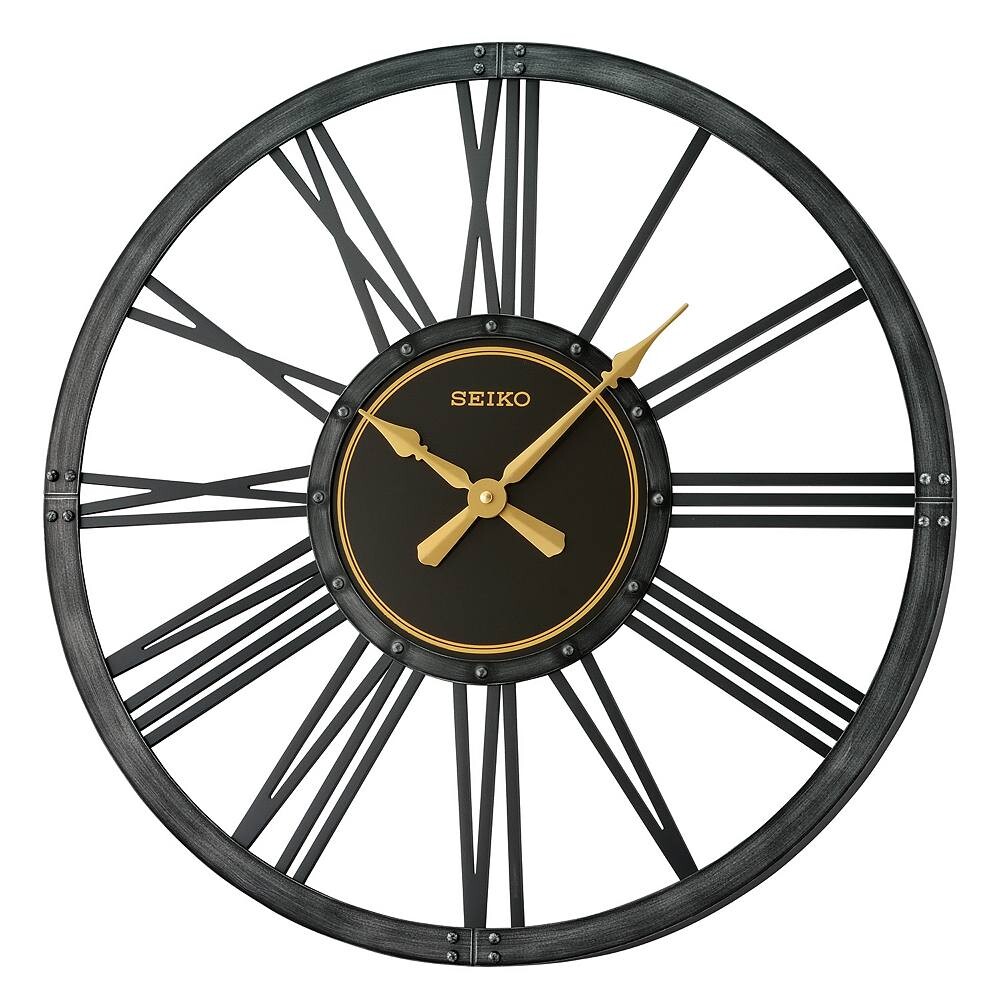 

Настенные часы Seiko Bennett в фермерском доме, черный