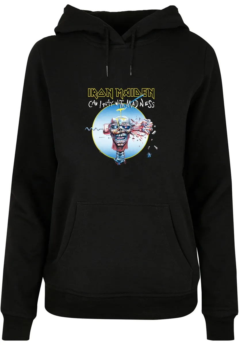 

Толстовка Merchcode "Женская женская толстовка Merchcode Iron Maiden - Madness Basic Hoody", черный