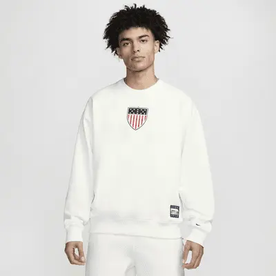 

Толстовка Nike Team USA Solo Swoosh, цвет Sail/Dark Obsidian