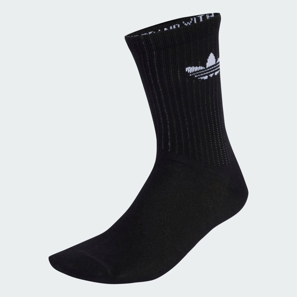 

Носки Adidas Reflective Crew Socks 2 Pairs, цвет Black/Reflective Silver