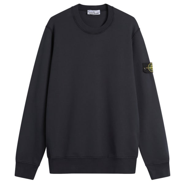 

Толстовка из органического хлопкового флиса Stone Island, синий