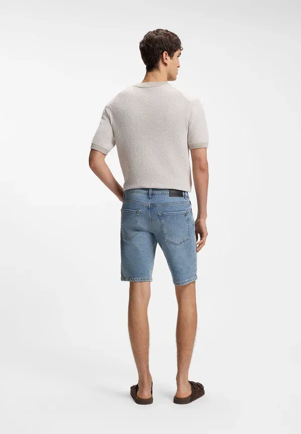 Шорты Re.Maine shorts bo denim shorts Boss, светло-голубой — фото 3
