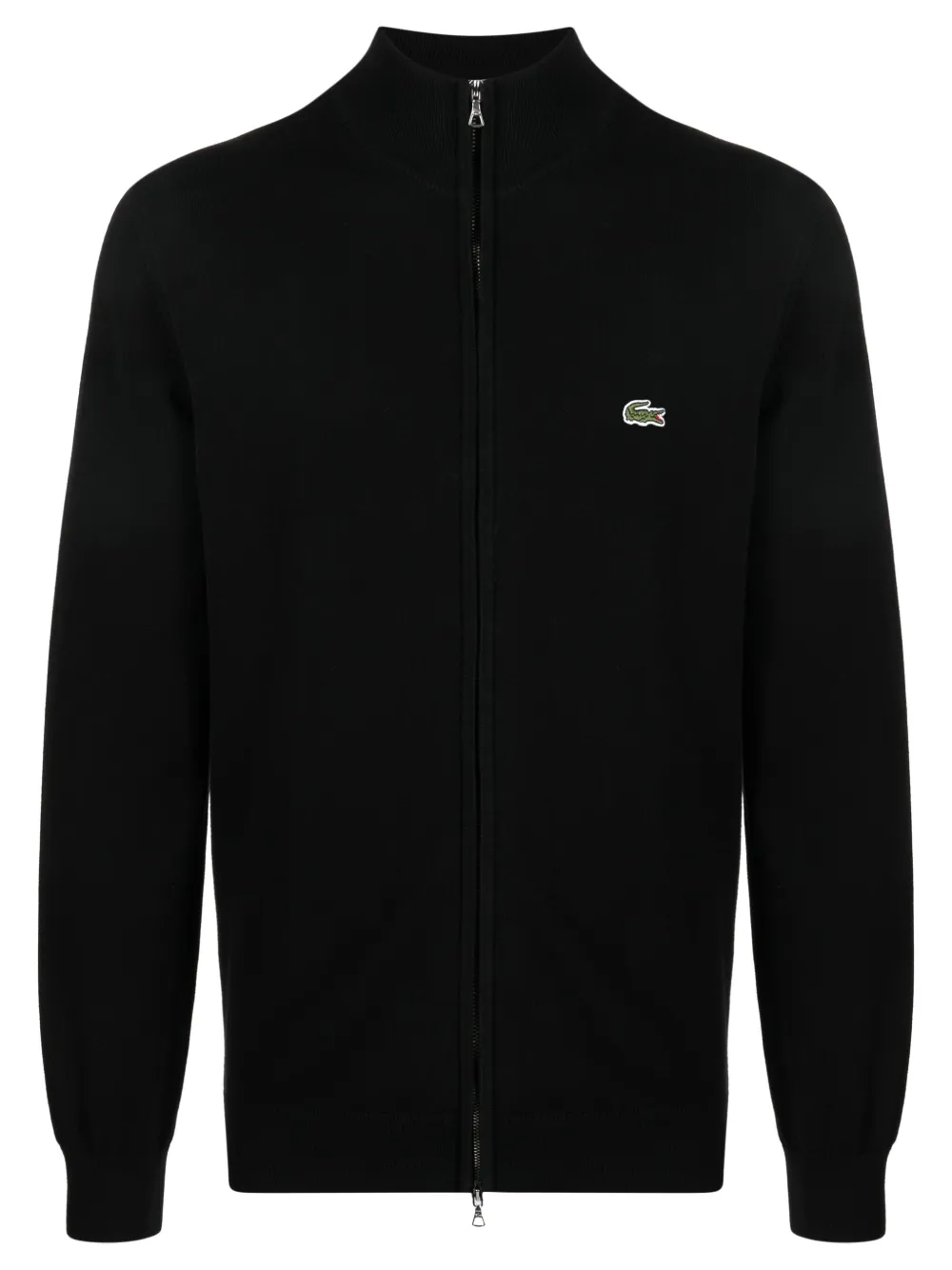 

Кардиган на молнии с нашивкой-логотипом Lacoste, черный