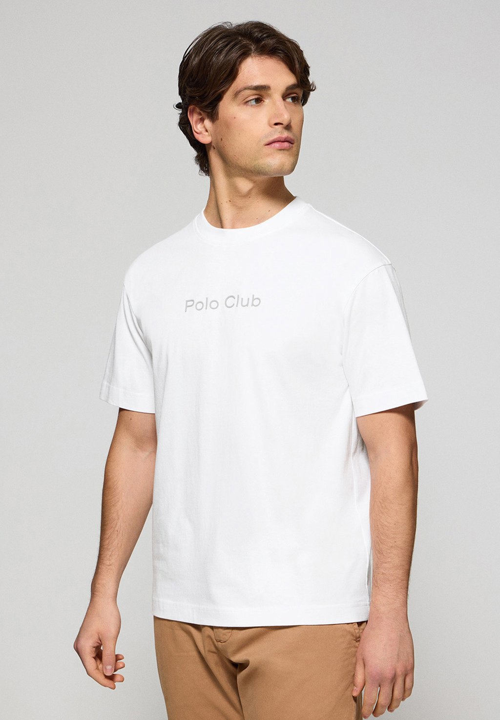 

Футболка с принтом SHORT SLEEVE COMBO SAUL Polo Club, белый