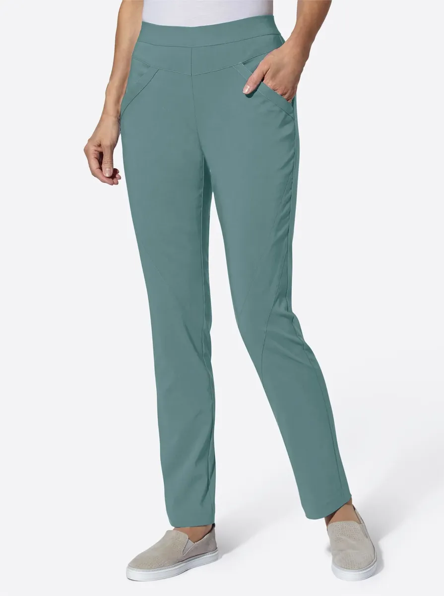 

Тканые брюки Classic Basics, цвет Jade