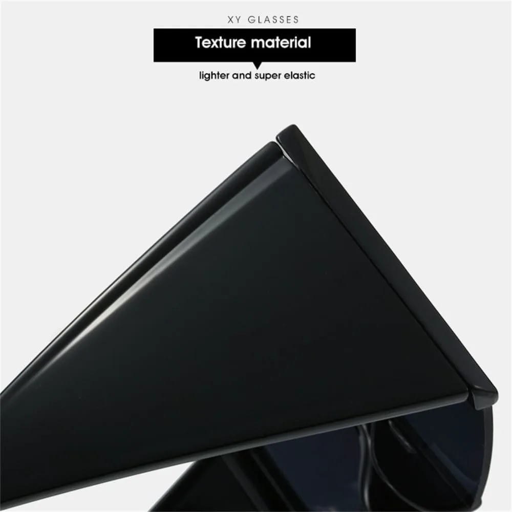 

Ретро-солнцезащитные очки большого размера для женщин и мужчин, полуободковые, «кошачий глаз», в стиле стимпанк, с защитой от ультрафиолета UV400 VFDHN, 2