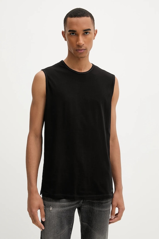 

Хлопковая футболка TOM-UTLT-2PACK 2 шт. Diesel, черный