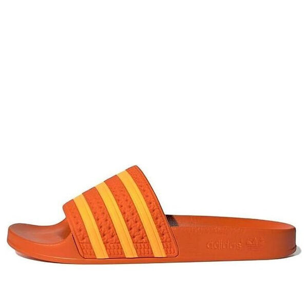 

Тапочки adilette 'flash orange' Adidas, оранжевый