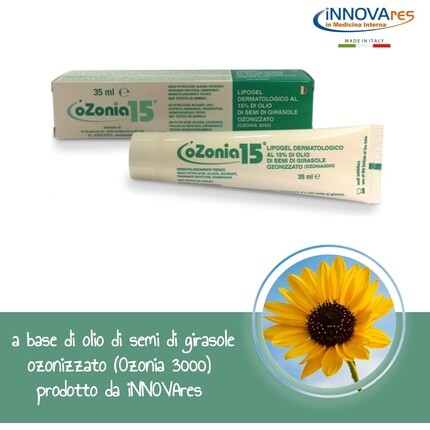 Крем для лица Innovares — Ozonia 15 Дерматологический озоновый липогель для защиты кожи, успокаивающий и увлажняющий, 35 мл — фото 3