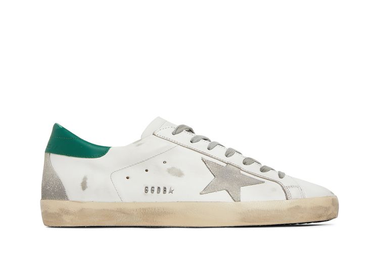 

Кроссовки Golden Goose Superstar 'White Green', белый
