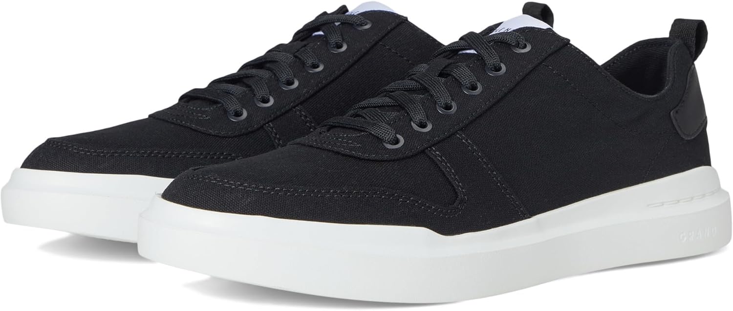 Мужские кроссовки Cole Haan Grandpro Rally Canvas Court, белый/черный — фото 3
