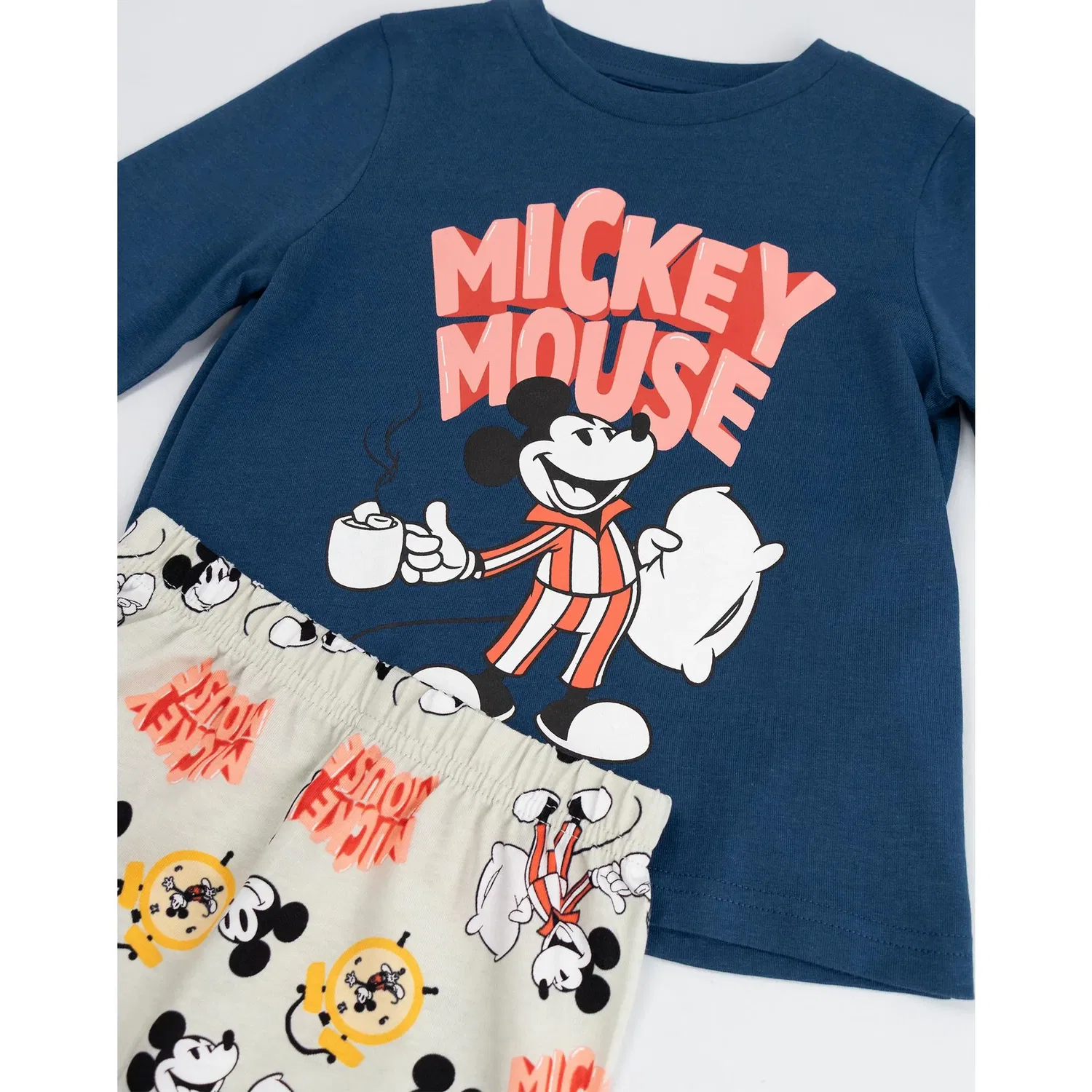 Пижама детская с Микки Маусом Disney, синий — фото 4