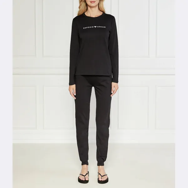 

Пижамы стандартного кроя Emporio Armani, черный