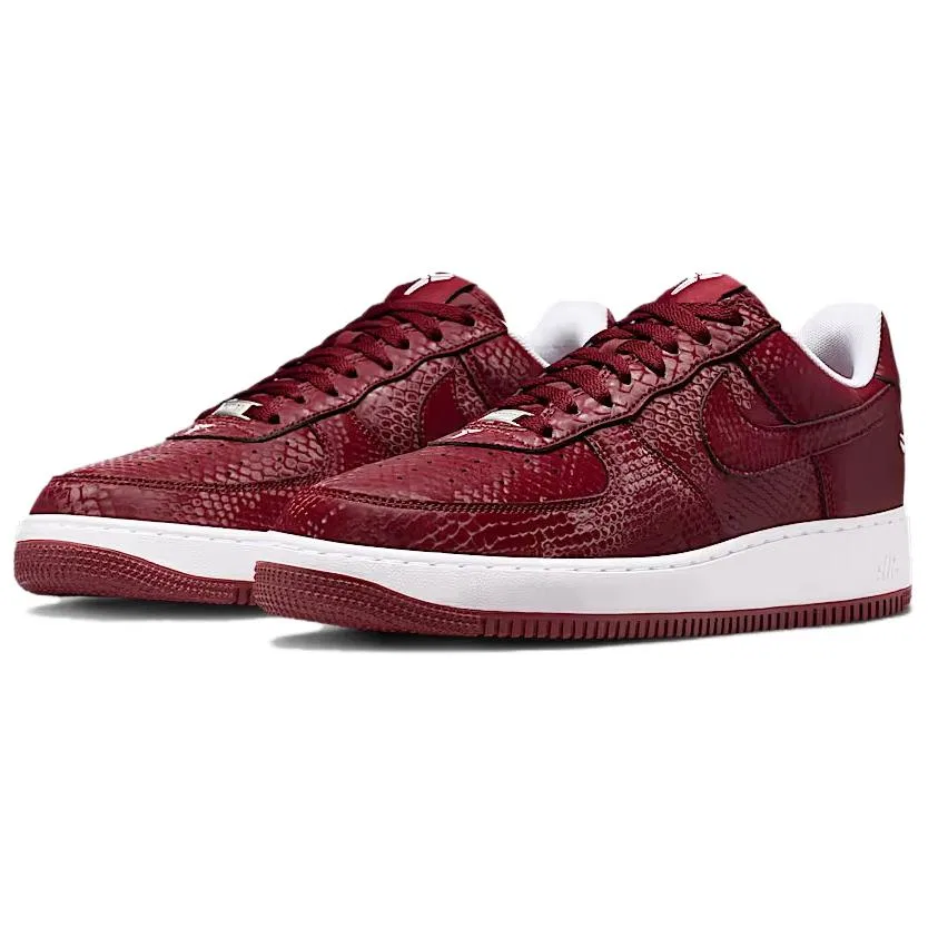 Кроссовки Nike Air Force 1 Red White — фото 4