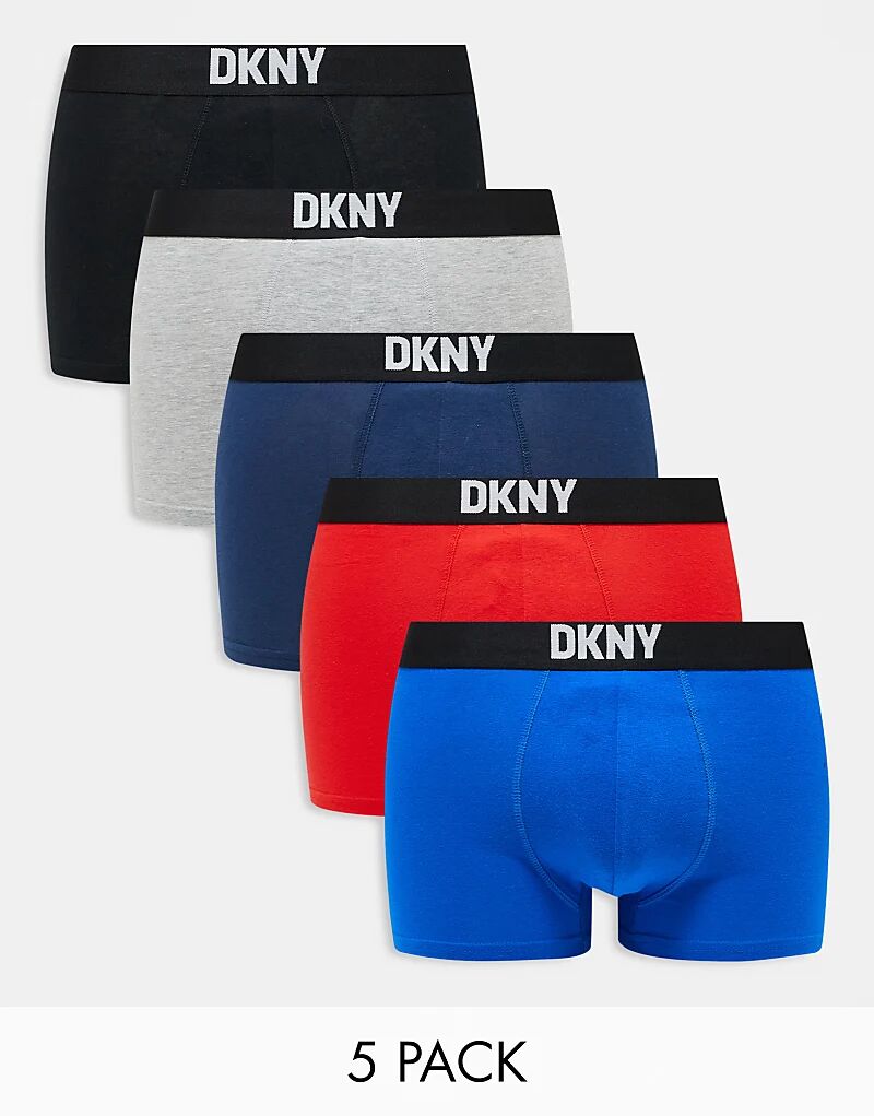 

5 упаковок трусов Walpi черного цвета DKNY