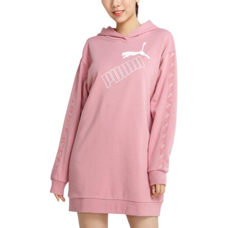 

Платье с длинными рукавами женское розовое Puma