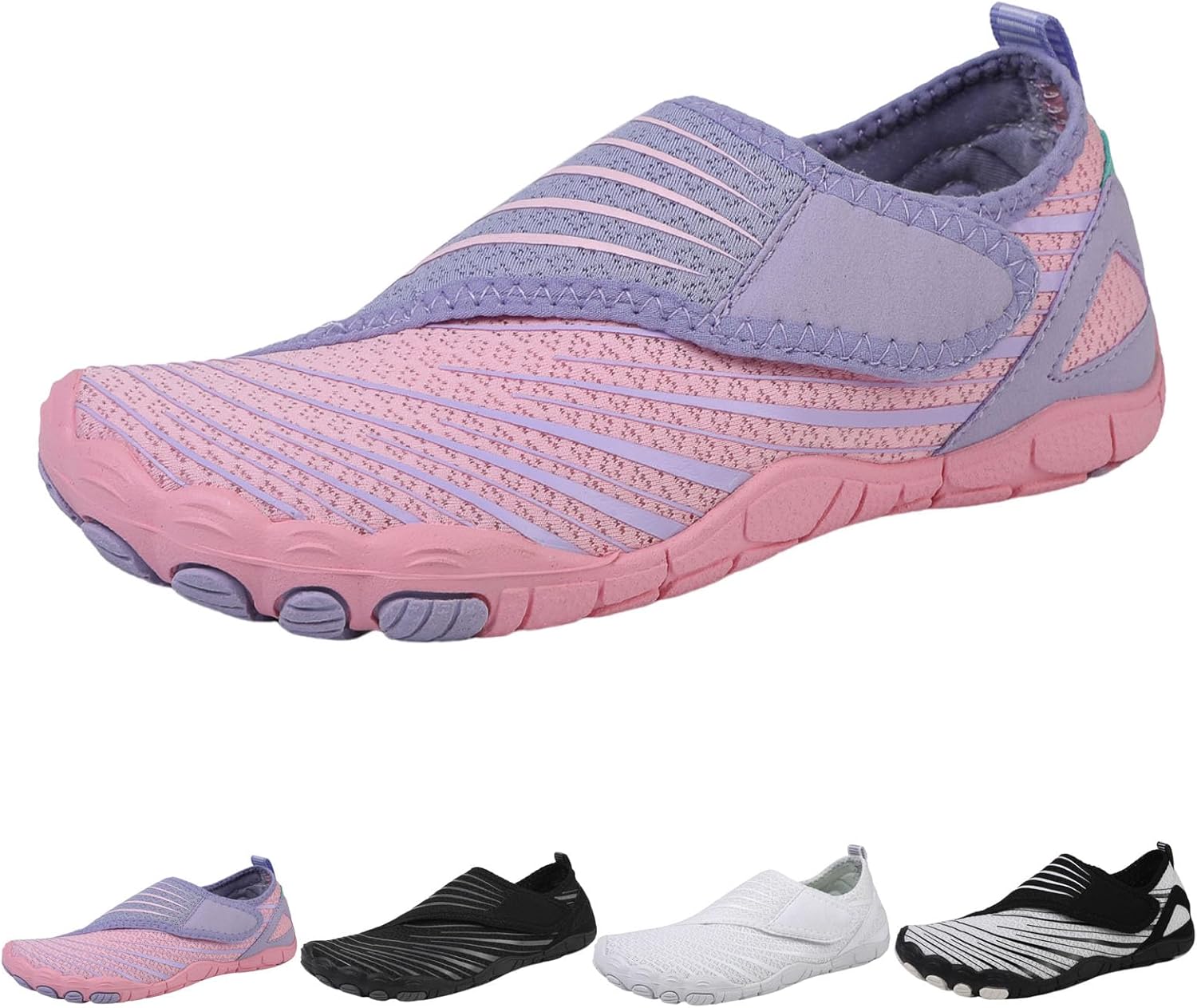 

Кроссовки StoneLiquid Hike Barefoot для женщин и мужчин, водонепроницаемые, для трейлового бега, здоровые и противоскользящие, розовый