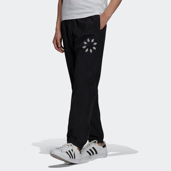 Спортивные штаны Men's adidas originals St Woven Tp Casual Sports Breathable Bundle Feet Long Pants/Trousers Black, черный — фото 2