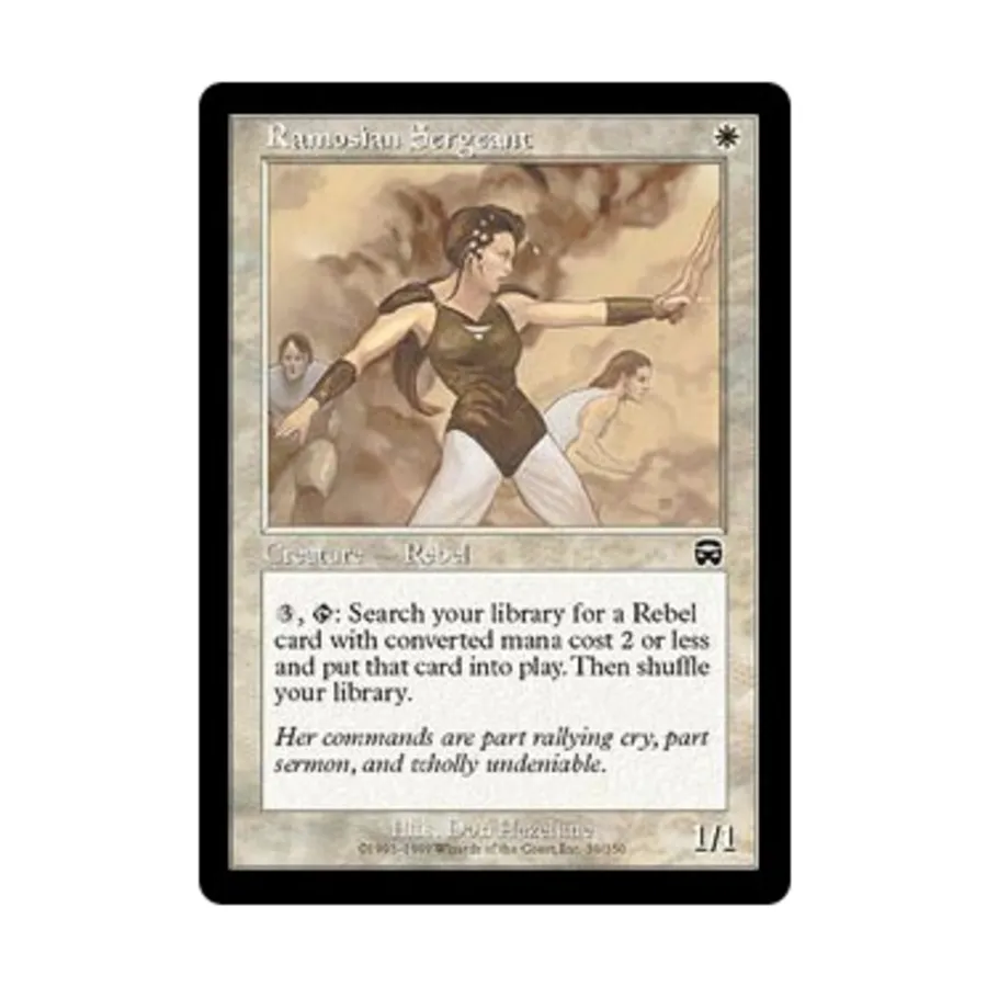 

CCG Рамосианский сержант (К), MTG - Mercadian Masques