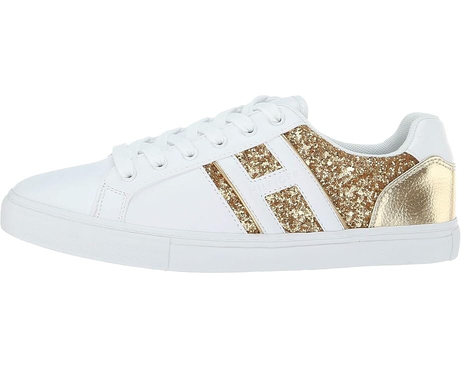 Кроссовки Tommy Hilfiger Lemii, цвет Gold Glitter — фото 4