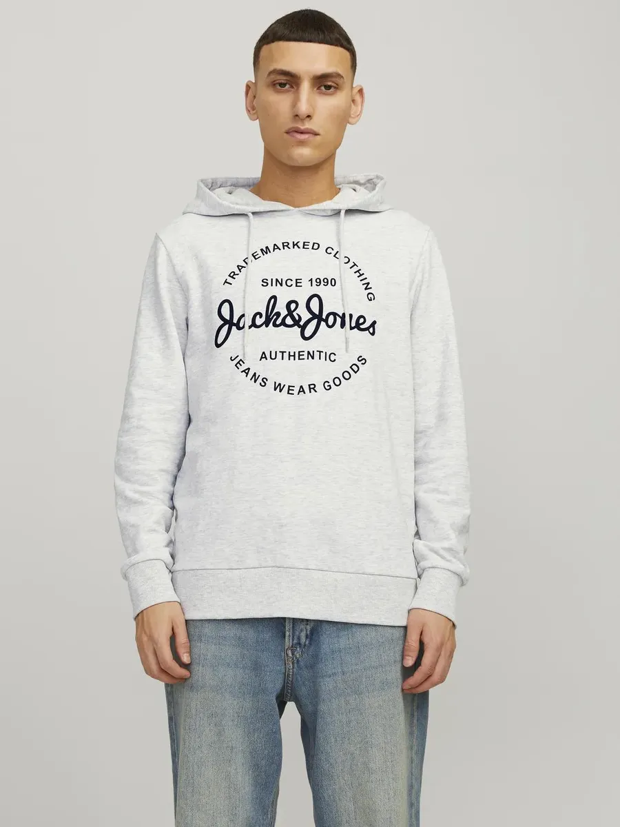 

Толстовка Jack & Jones "JJFOREST SWEAT HOOD", белый