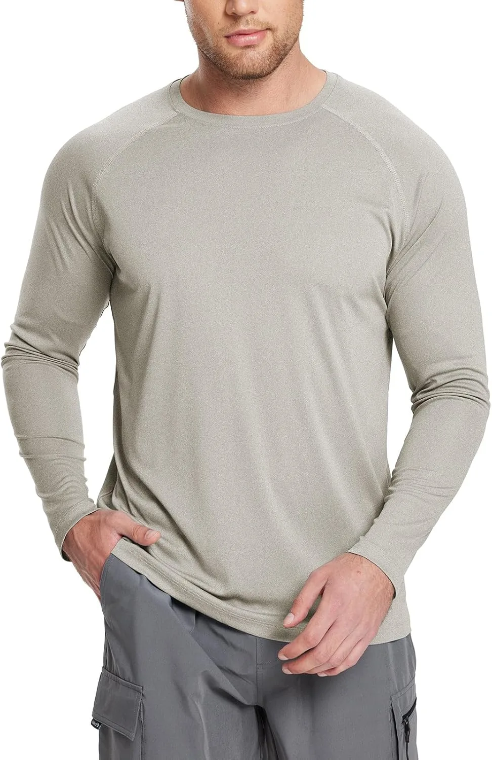 

Мужская футболка с защитой от солнца Baleaf UV SPF UPF 50+