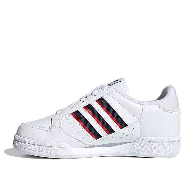 

Кроссовки оригинальные континентальные 80 обувь красные Adidas, белый