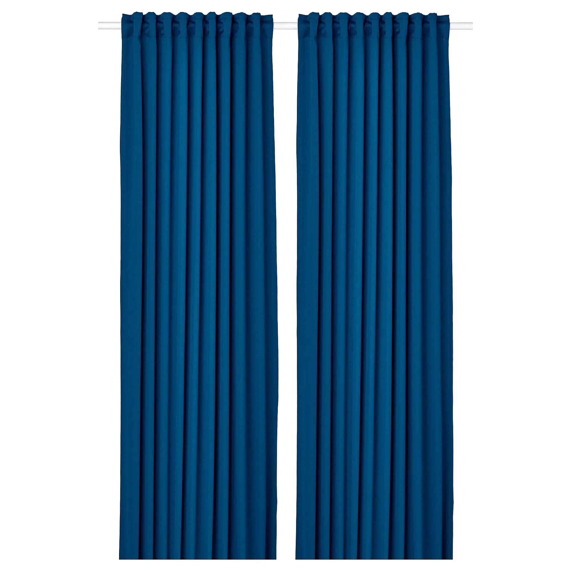 

Плотные шторы, 1 пара, темно-синие, 145х300 см, MAJGULL IKEA