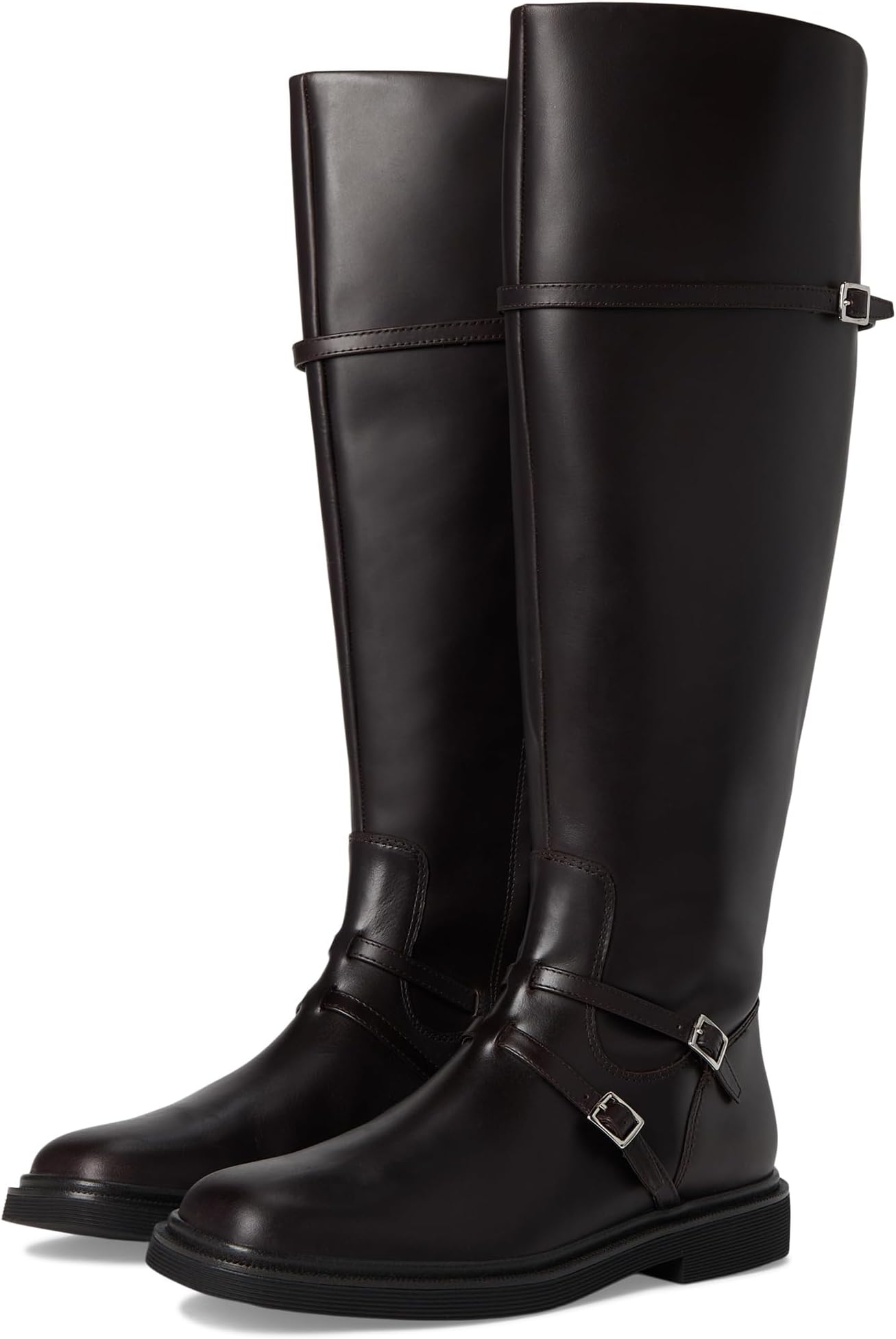 Ботинки Franco Sarto Ainsley High Shaft Boots, цвет Dark Hickory Brown Leather