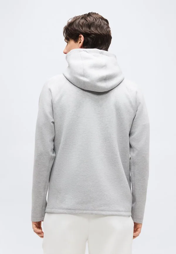Куртка с капюшоном, классическая толстовка на молнии Lacoste Sport, Silver-Coloured Chine — фото 3
