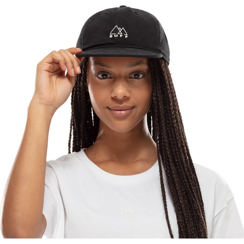 

Бейсболка однотонная Buff, черный