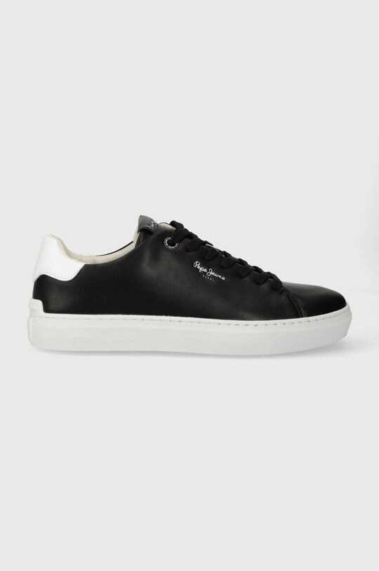 

Кожаные кроссовки PMS00007 Pepe Jeans, черный