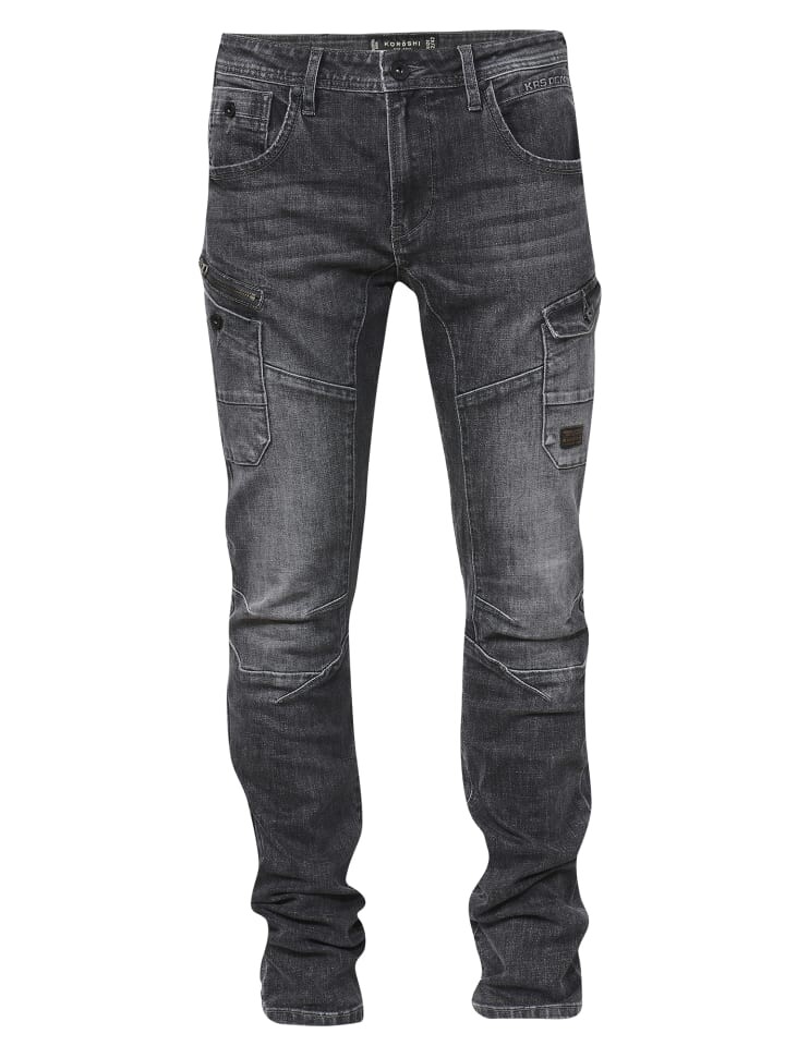

Джинсы KOROSHI Workwear Regular Fit, цвет schwarzer denim