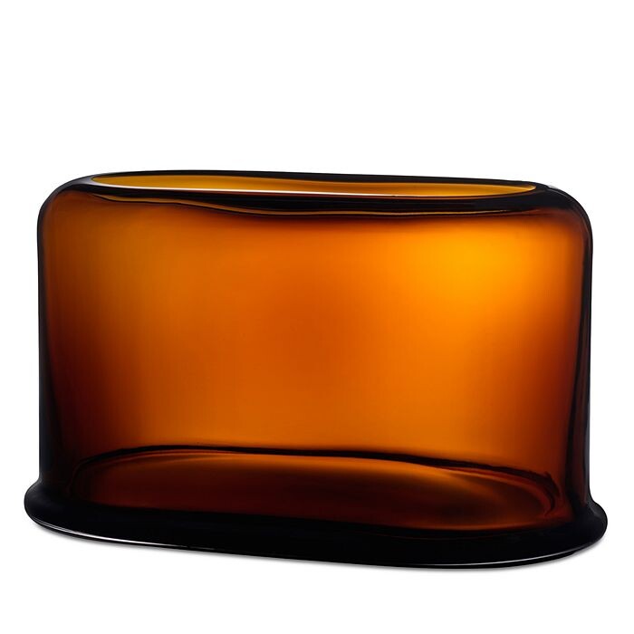 

Ваза из многослойного стекла телесного цвета Nude Glass, оранжевый