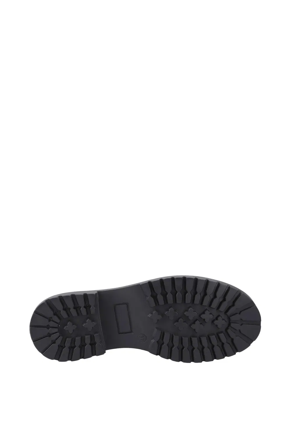 Детские школьные туфли Hush Puppies с кожаным верхом, черный — фото 3
