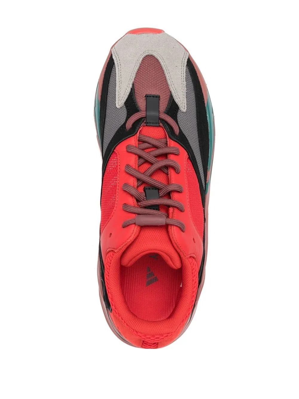 Кроссовки YEEZY Boost 700 Hi-Res Red Adidas Yeezy, красный — фото 4