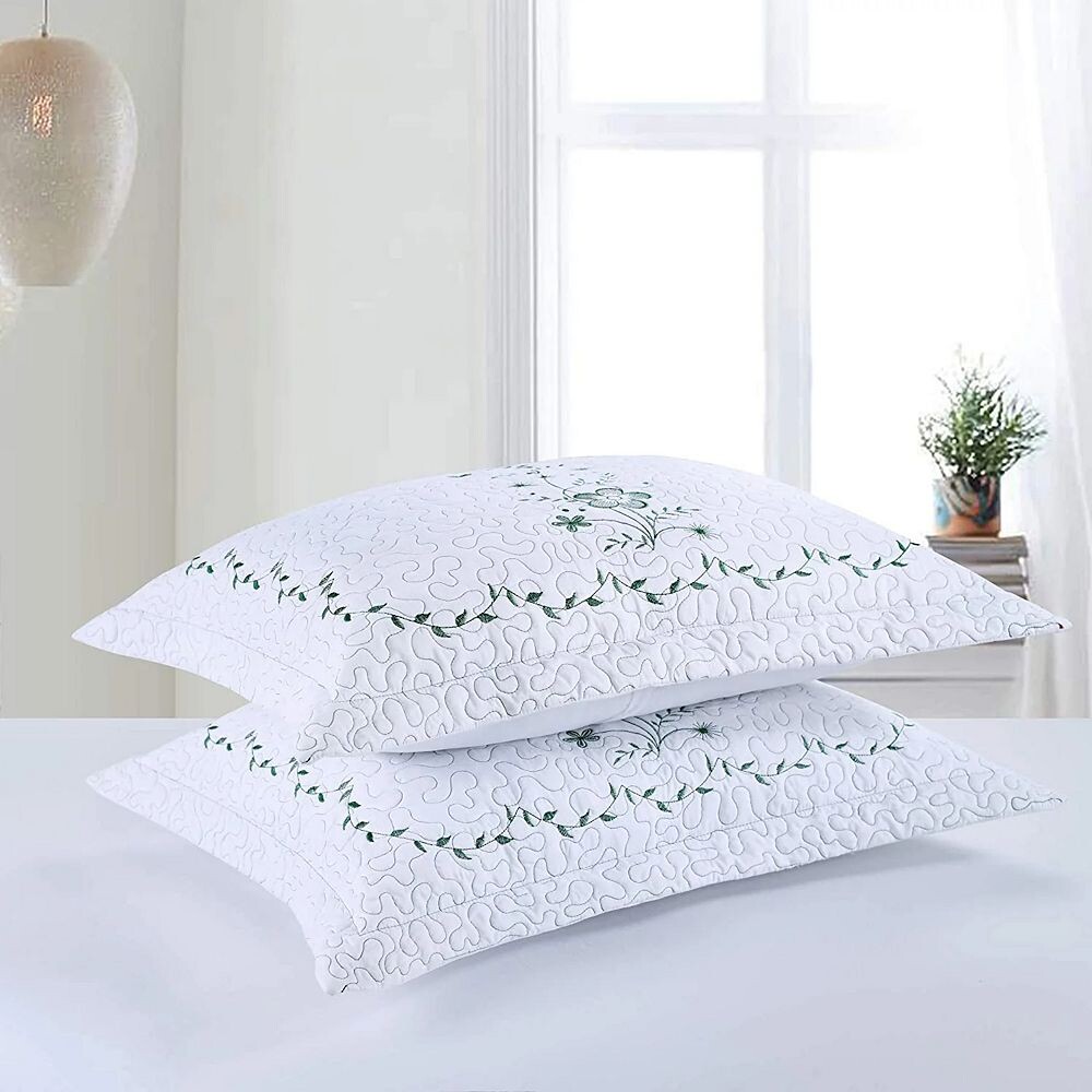 

Наволочки для подушек с вышивкой Marcielo, 2 шт. MarCielo, цвет White Teal