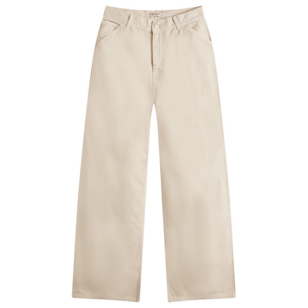 

Брюки Jens из твила Carhartt Wip, цвет fleur de sel